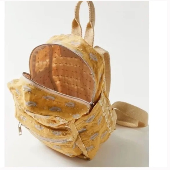 Portabella Kantha Mini Boho Peasant Hipster Hippie Art Deco Farm Aztec Backpack - Picture 2 of 4